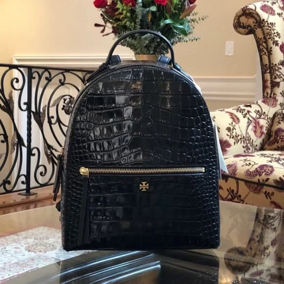 Tory Burch | Bags | Authentic Tory Burch Embossed Leather  display picture 3